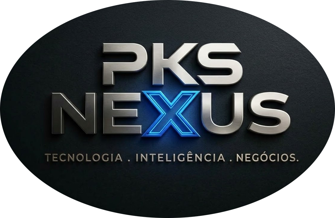 Logo PKS NEXUS - Tecnologia. Inteligência. Negócios.